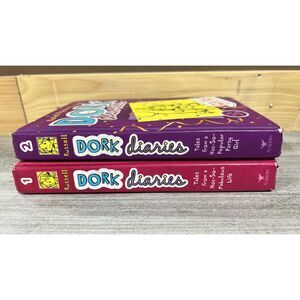 Rachel Renee Russell Lot of 2 Books Dork diaries Tales